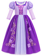 Girls Princess Costume Long Hair - Image 5