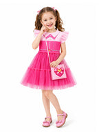 Girls 2 Piece Tulle Princess Dress Set