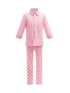 Girls 4 Piece Costume Pink Heart Queen - Image 8