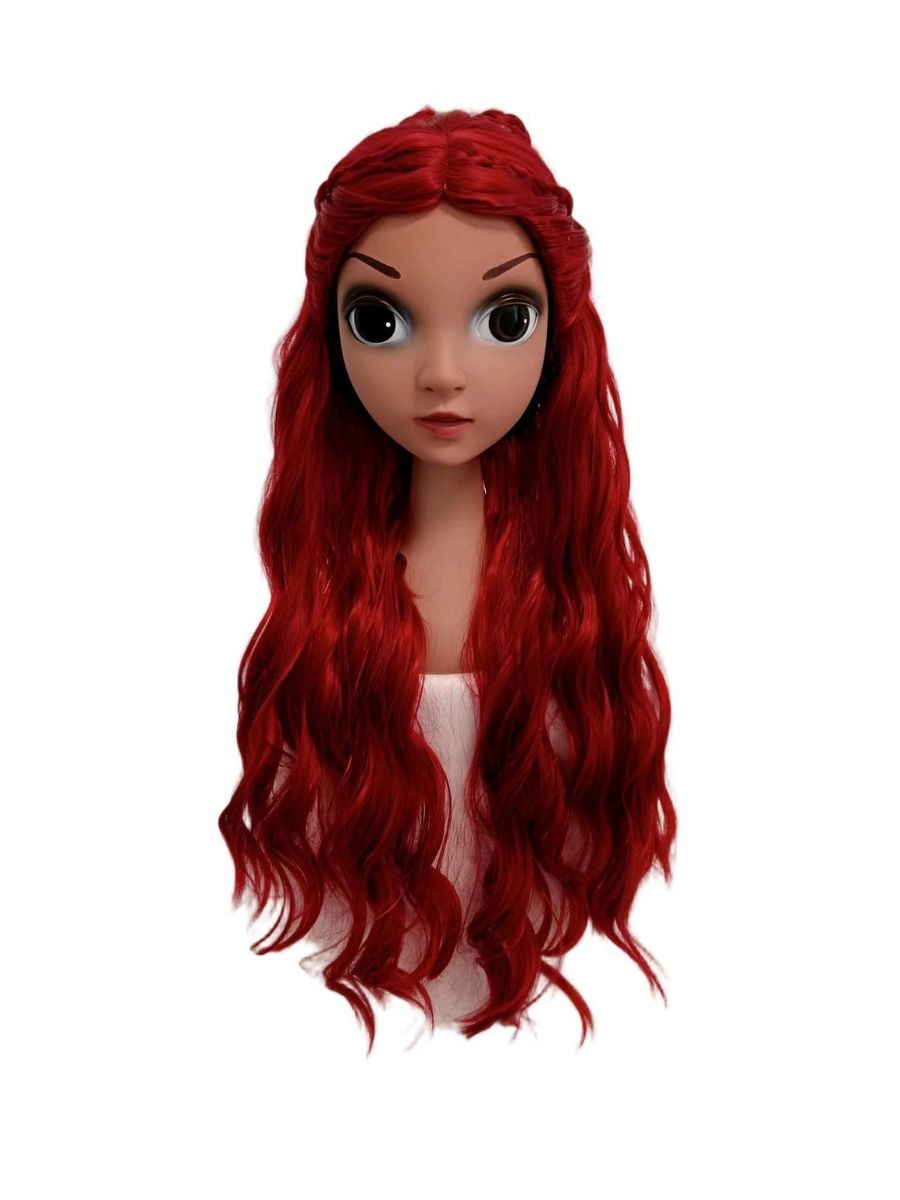 6 Piece PU Leather Red Princess Cosplay Costume - Image 16