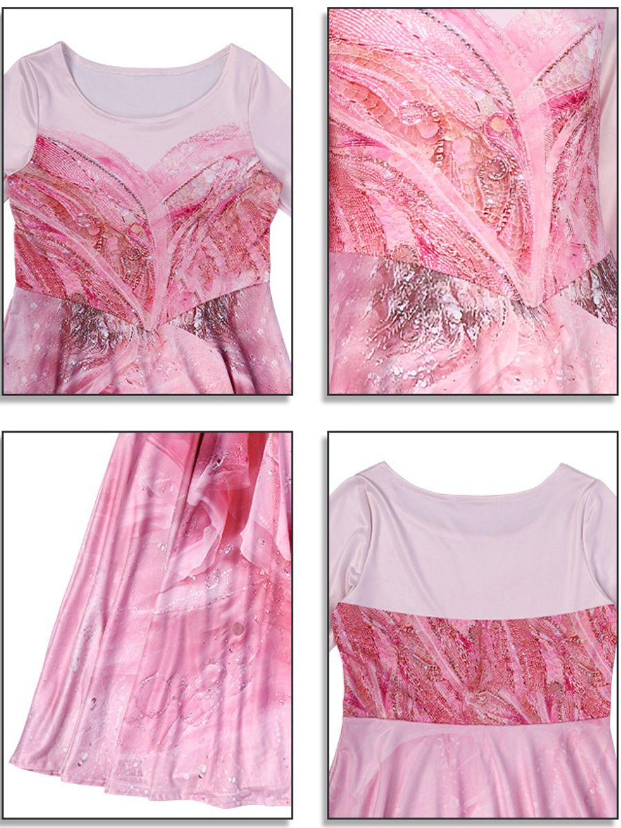 Girls Pink Witch Costume - Image 6