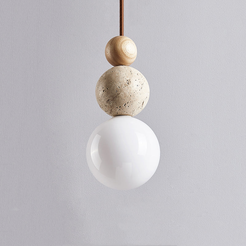 Neutral Contemporary Hanging Pendant Light - Image 5