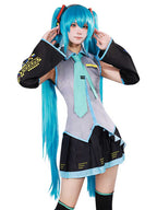 Anime Idol Cosplay Costume Sleeveless Top Pleated Skirt Set - Image 4