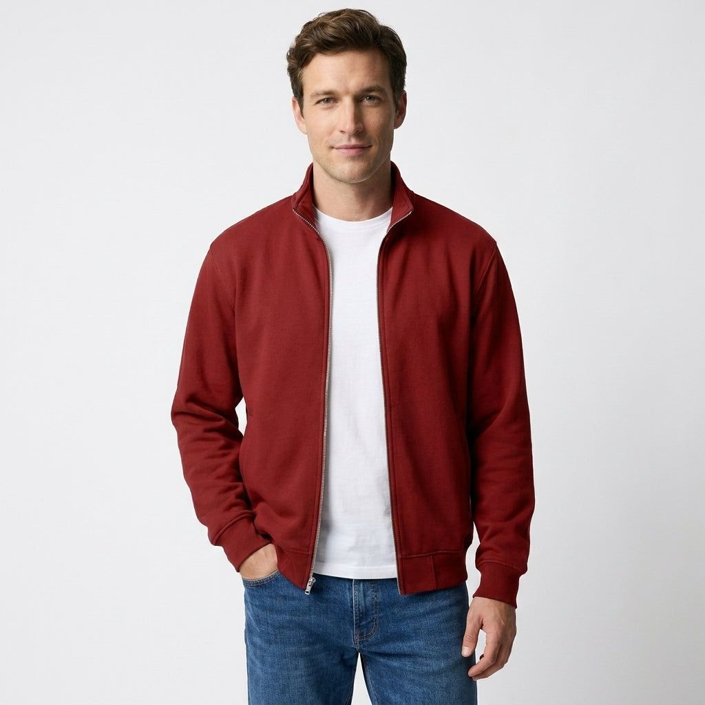 Mens Cardigan Sweater Full Zip - Image 9