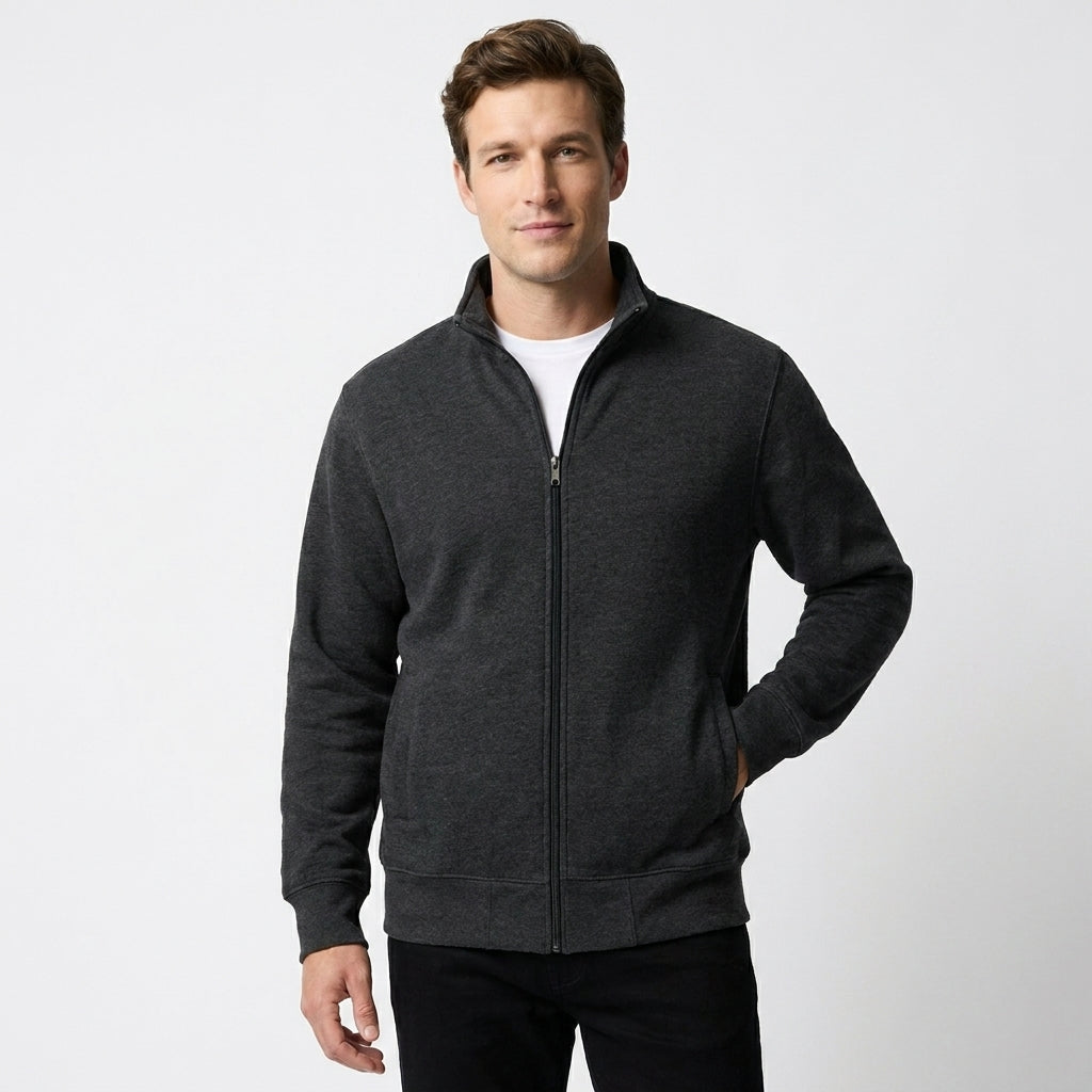 Mens Cardigan Sweater Full Zip - Image 7