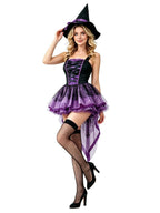 Womens Tulle Witch Costume High Low - Image 3