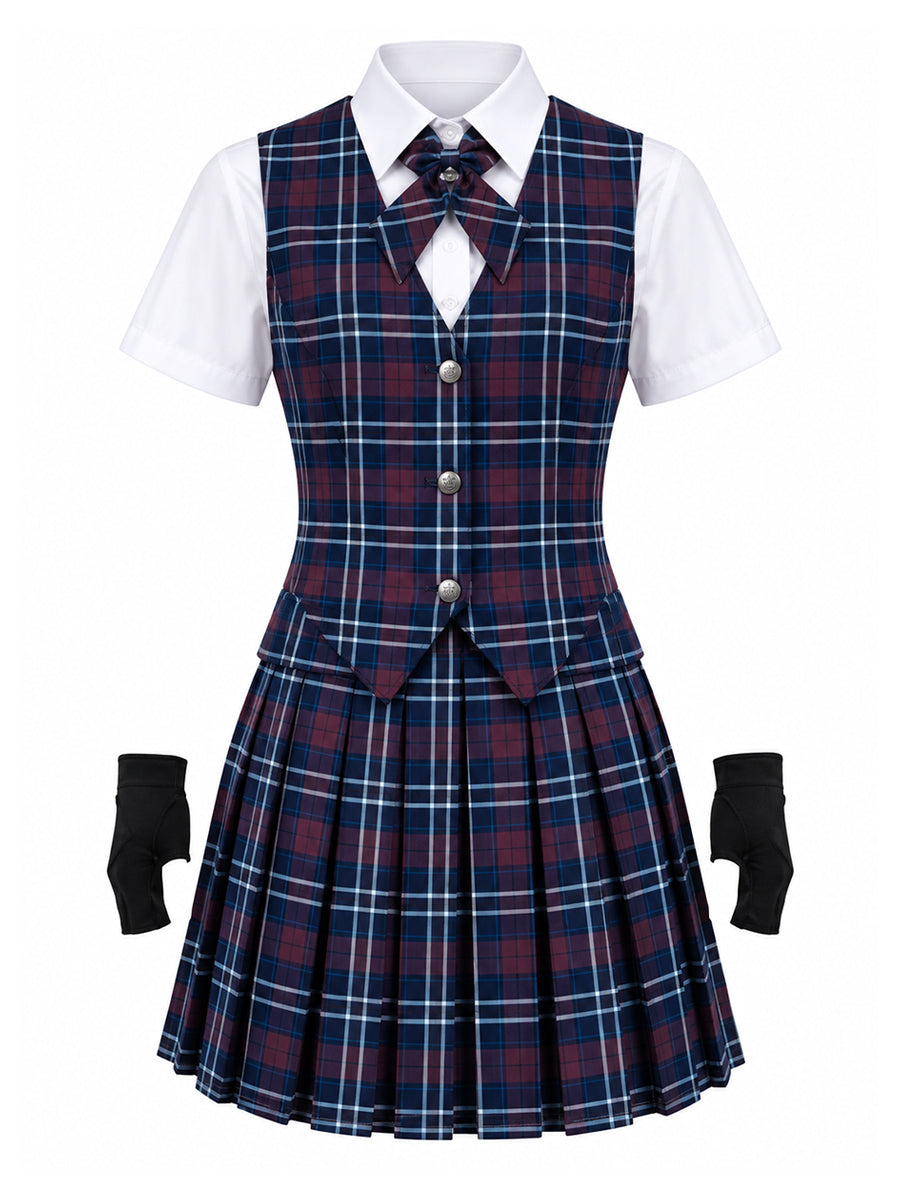 Women Anime School Girl Uniform Cosplay Set - Image 4