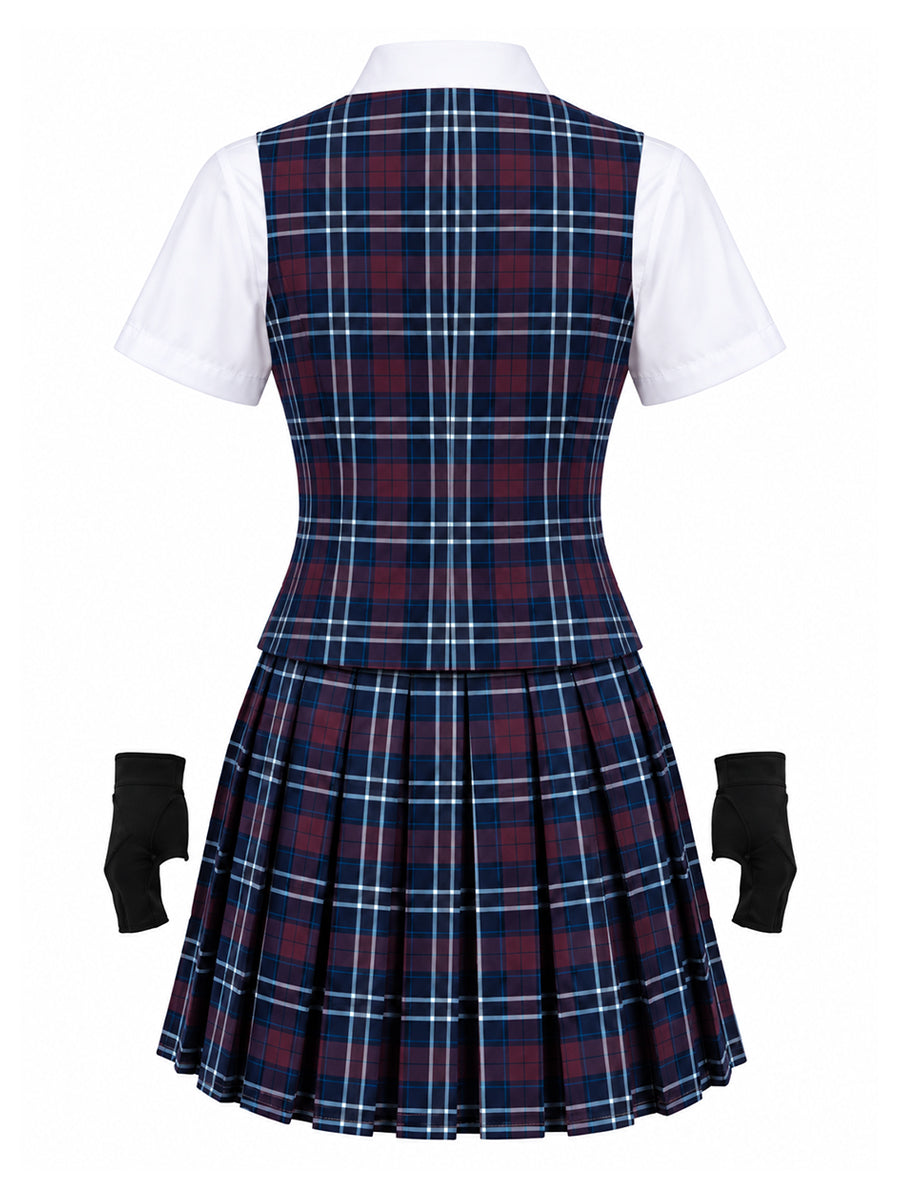 Women Anime School Girl Uniform Cosplay Set - Image 5