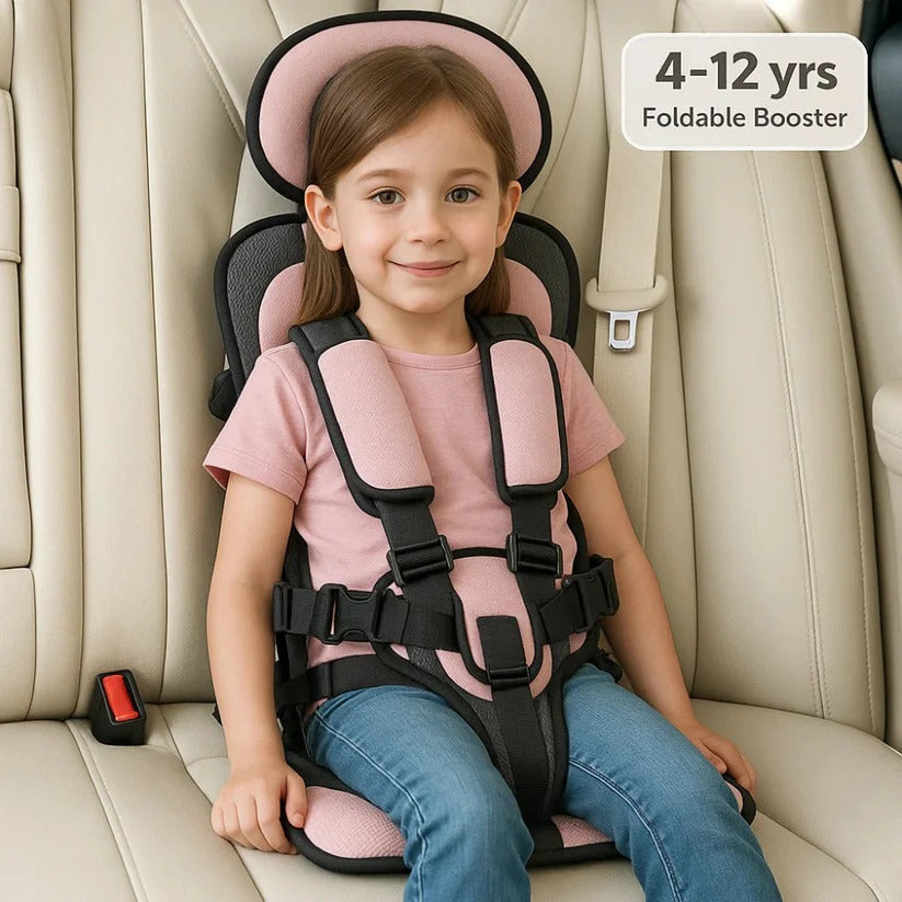 Child Travel Car Seat Portable Lightweight Safety Harness - Image 11