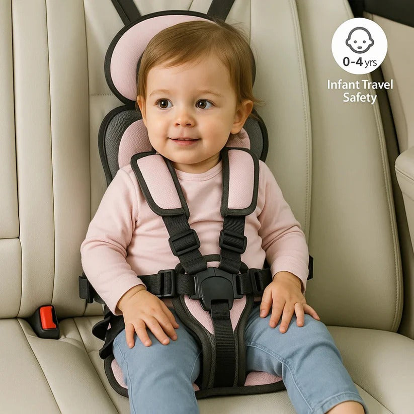 Child Travel Car Seat Portable Lightweight Safety Harness - Image 3