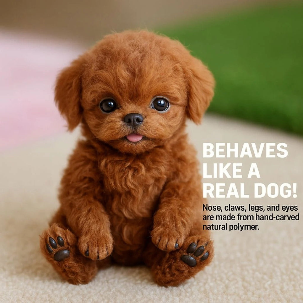 Robotic Puppy Toy Lifelike Interactive Pet With Realistic Movements