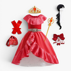 Girls Princess Dress Set Tiara Wand Jewelry - Image 2