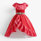 Girls Princess Dress Set Tiara Wand Jewelry - Image 3