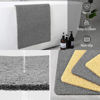 Non Slip Bathroom Shower Mat Anti-Slip Quick-Drain Support - Image 8