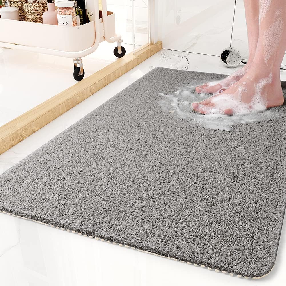 Non Slip Bathroom Shower Mat Anti-Slip Quick-Drain Support - Image 4