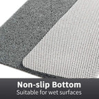 Non Slip Bathroom Shower Mat Anti-Slip Quick-Drain Support - Image 6