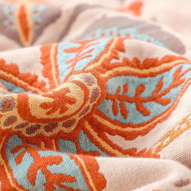 Floral Comfort Blanket Breathable & Skin‑Friendly Design - Image 8