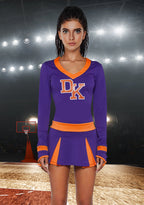 Womens 2 Piece Cheerleader Costume - Image 4