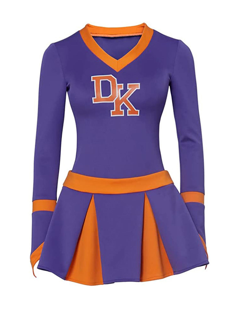 Womens 2 Piece Cheerleader Costume - Image 3