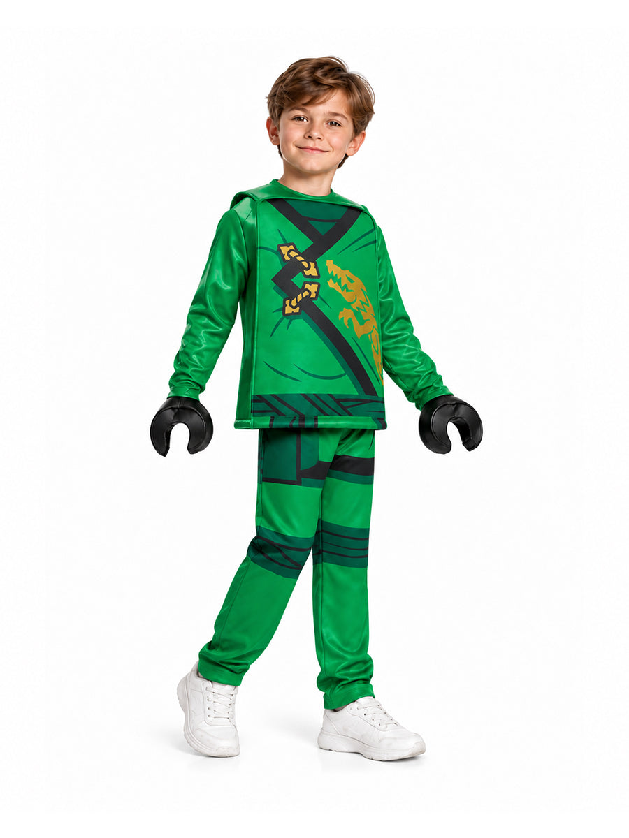Kids 4 Piece Block Ninja Costume - Image 18