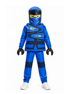 Kids 4 Piece Block Ninja Costume - Image 4