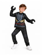 Kids 4 Piece Block Ninja Costume - Image 10