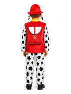 Kids 4 Piece Dalmatian Firefighter Costume - Image 2