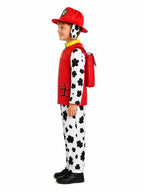 Kids 4 Piece Dalmatian Firefighter Costume - Image 4