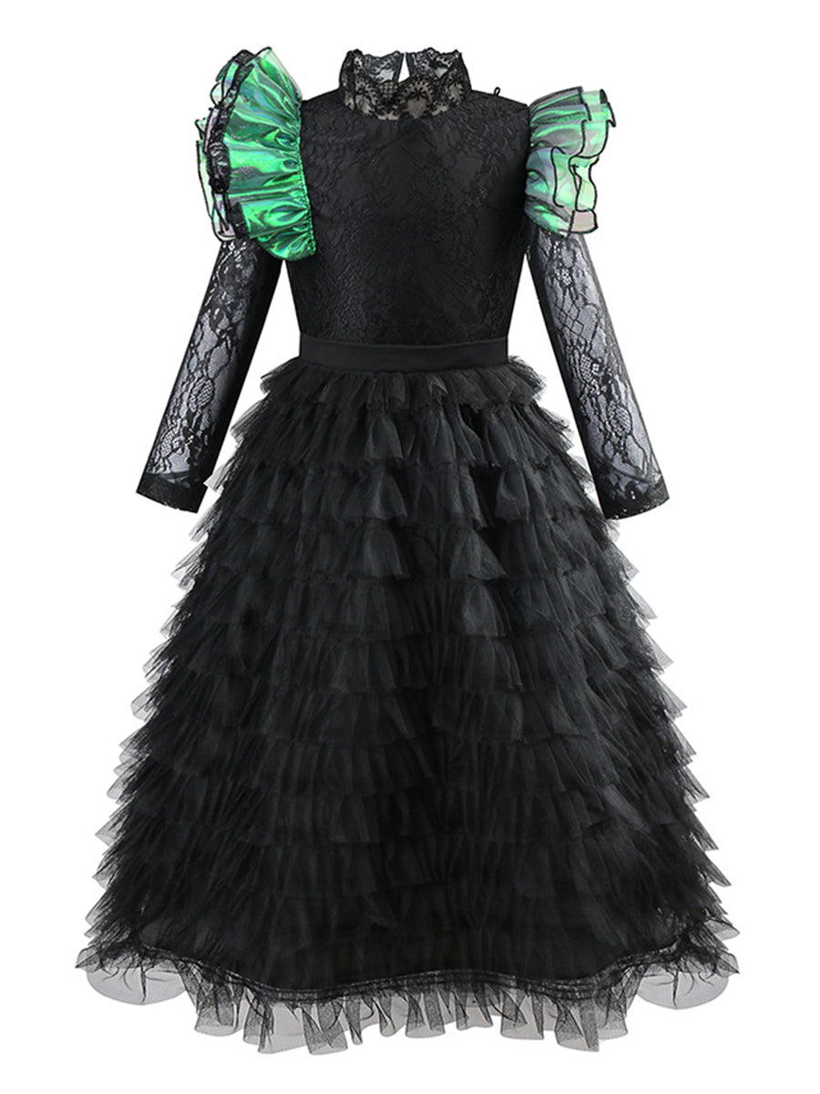 Girls 2 Piece Witch Costume - Image 5