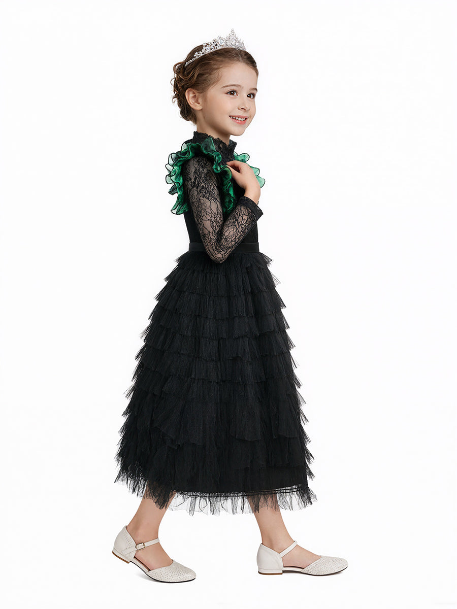 Girls 2 Piece Witch Costume - Image 3