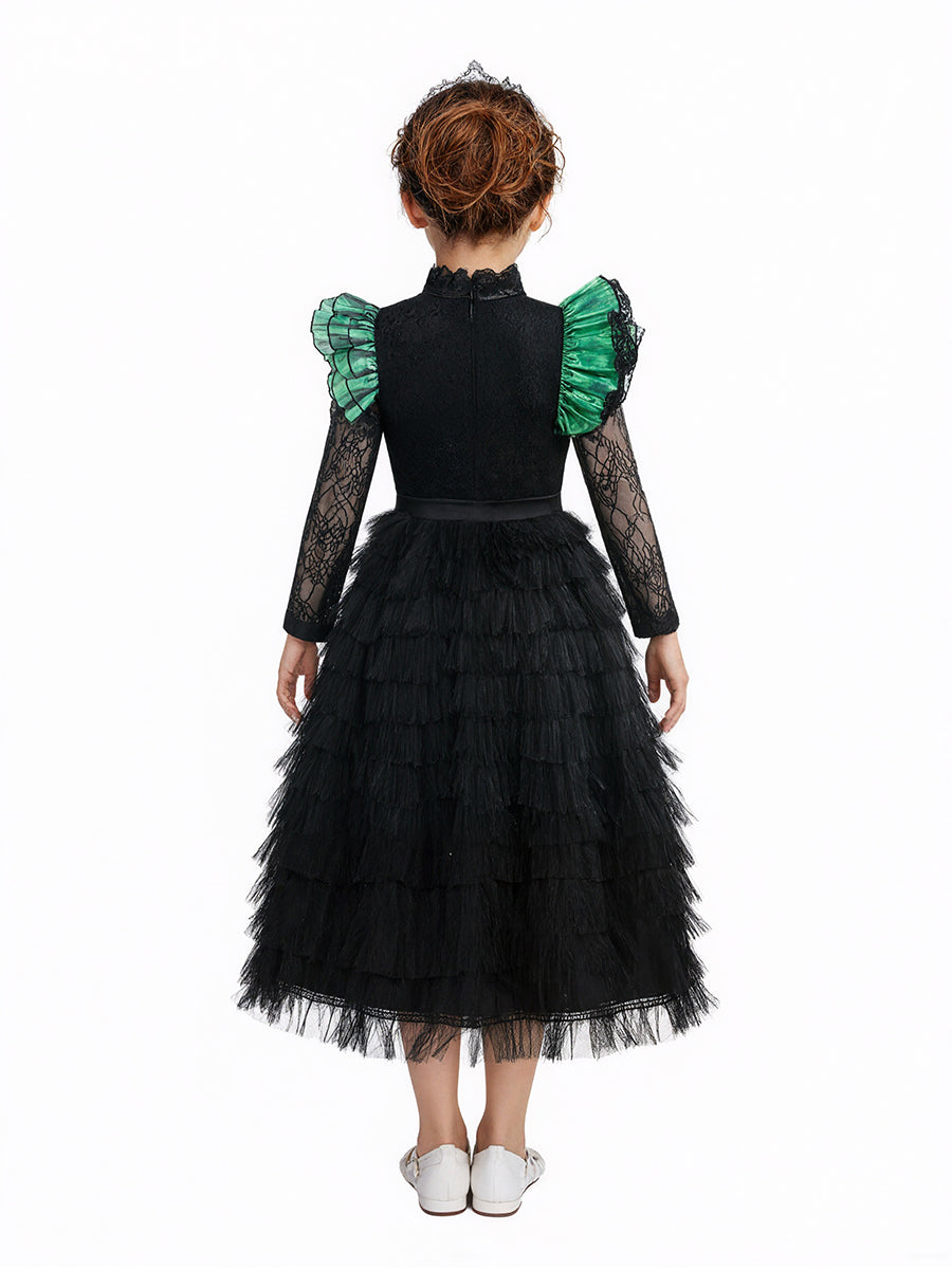 Girls 2 Piece Witch Costume - Image 2