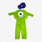 Kids Monster Costume with Eye and Hat