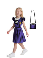 Girls 2 Piece Costume Dress Gothic - Image 3