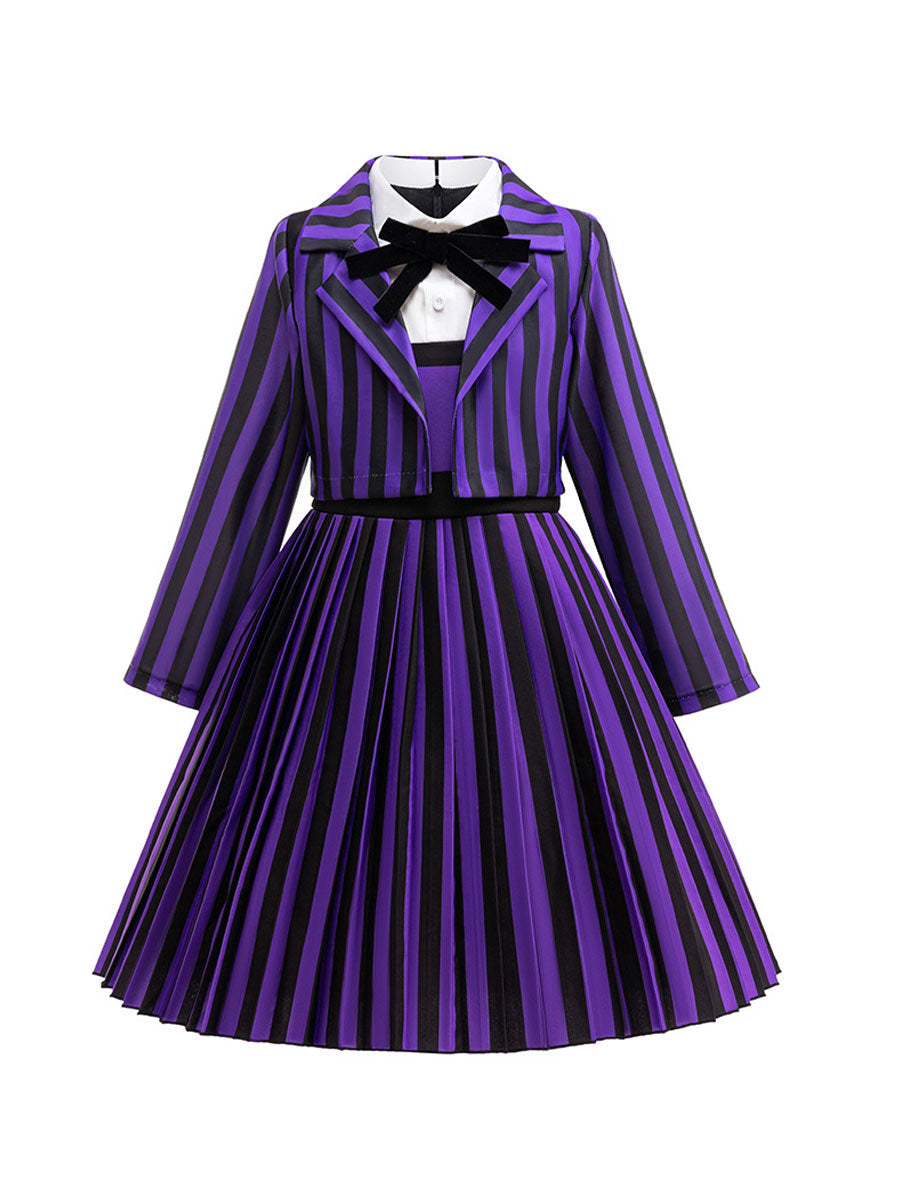 Girls 2 Piece School Uniform Costume - Image 2