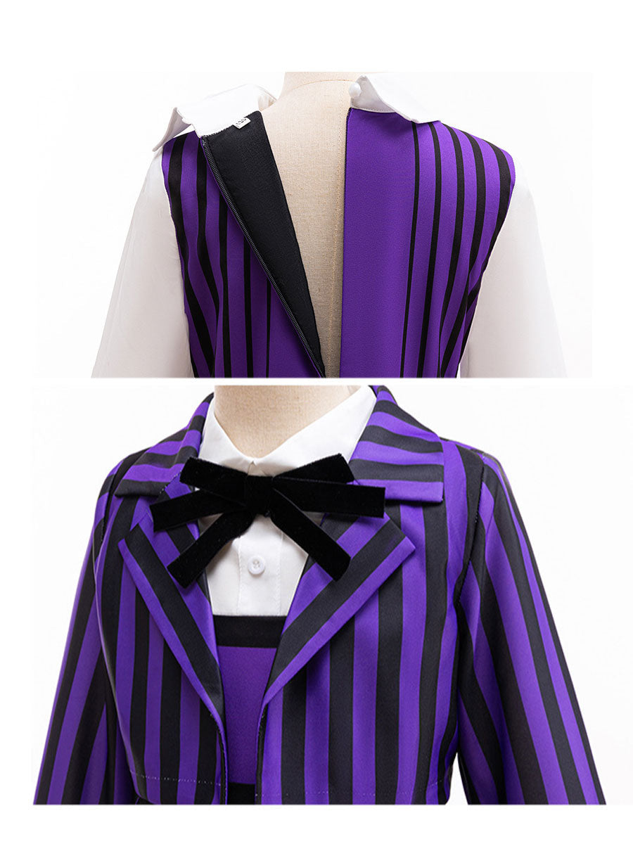 Girls 2 Piece School Uniform Costume - Image 7