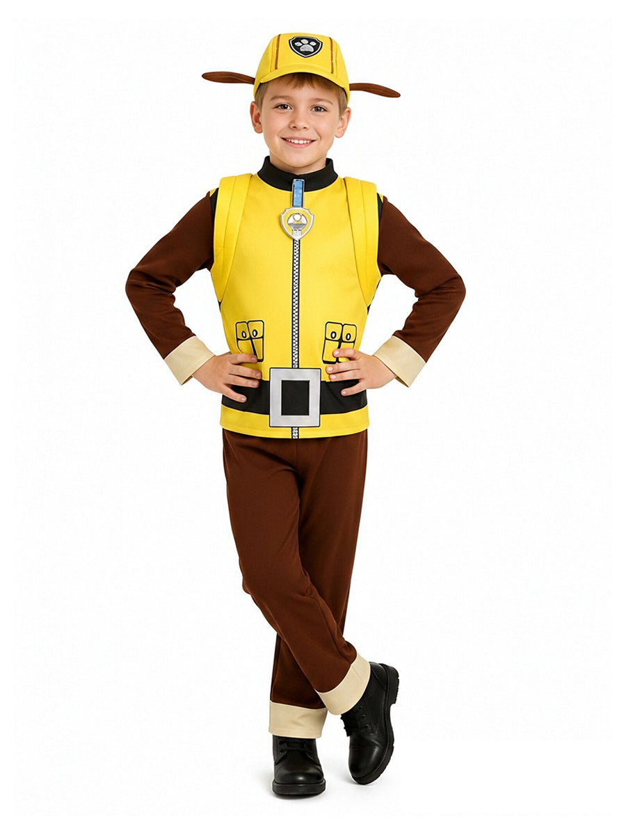 Kids 4 Piece Builder Pup Costume - Image 5
