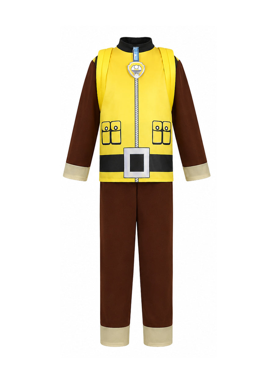 Kids 4 Piece Builder Pup Costume - Image 6