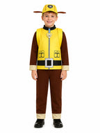Kids 4 Piece Builder Pup Costume