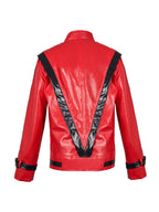 Faux Leather Costume Jacket 80s Pop Star - Image 5