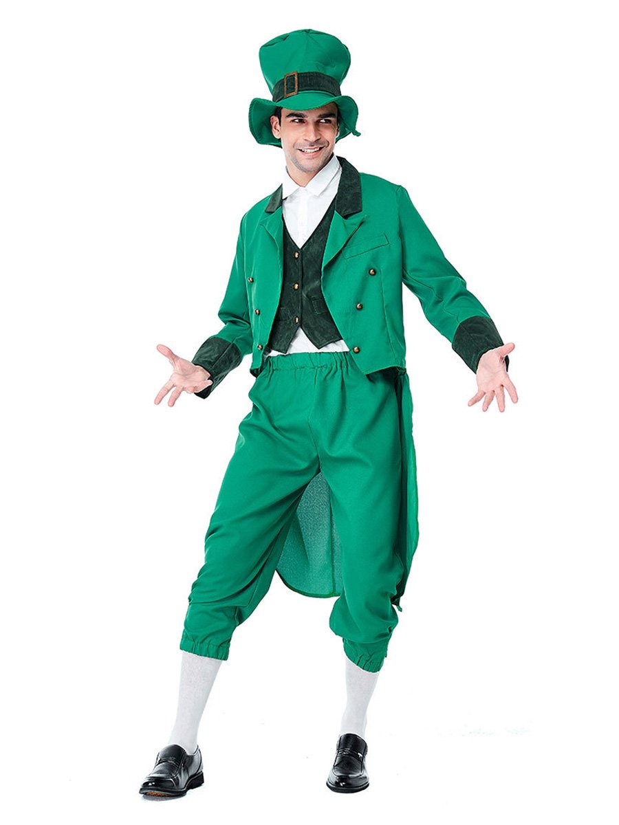 Mens Leprechaun Costume - Image 2
