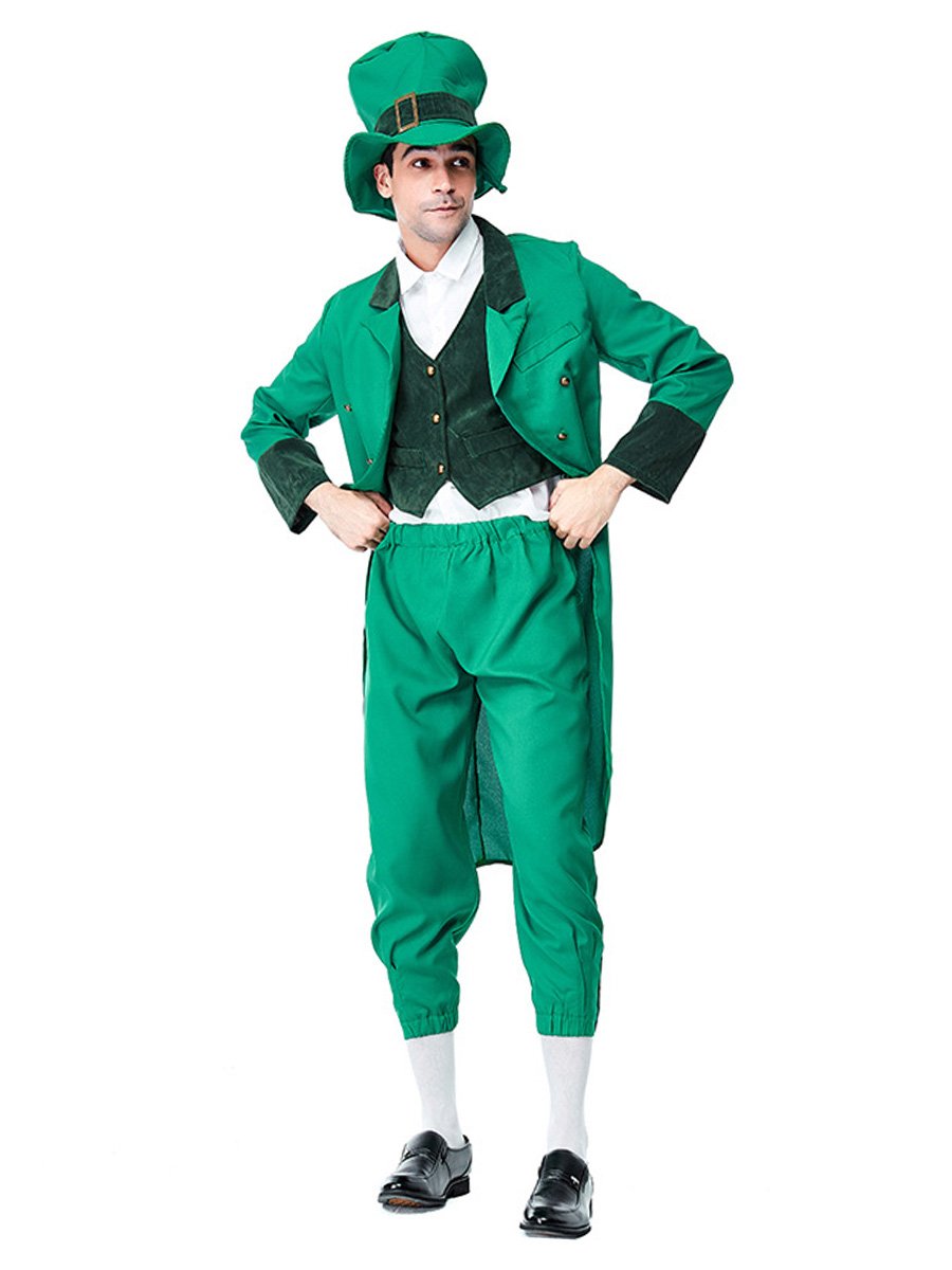 Mens Leprechaun Costume - Image 4
