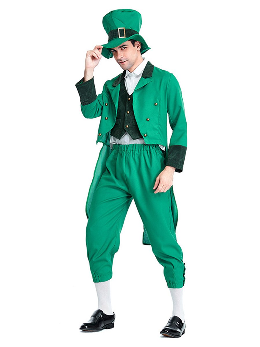 Mens Leprechaun Costume - Image 7