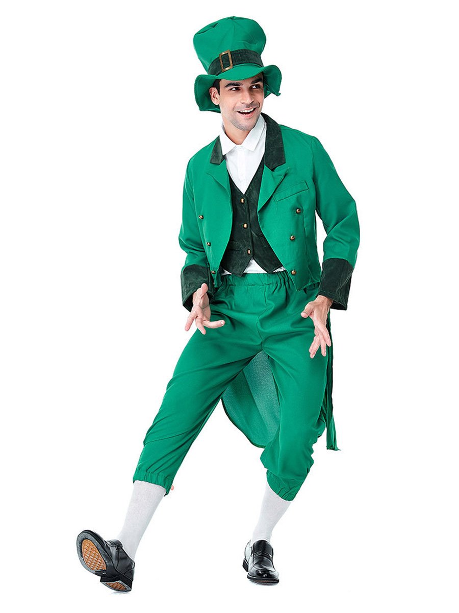 Mens Leprechaun Costume - Image 8