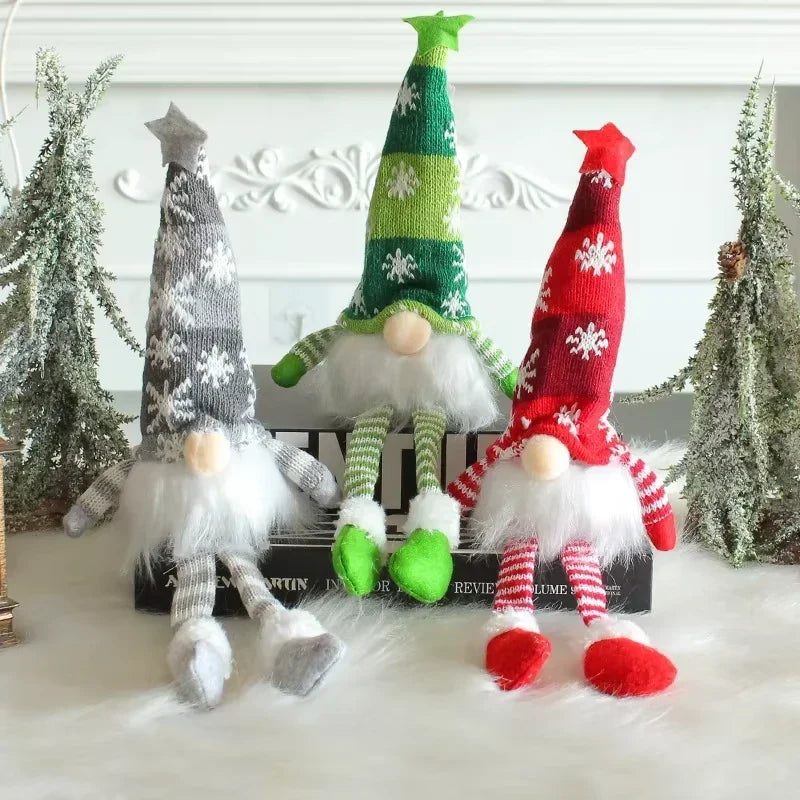Scandinavian Plush Christmas Gnome LED Light Up - Image 6