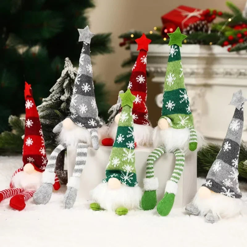 Scandinavian Plush Christmas Gnome LED Light Up - Image 7