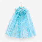 Magical Princess Cape Set with Crown and Wand
