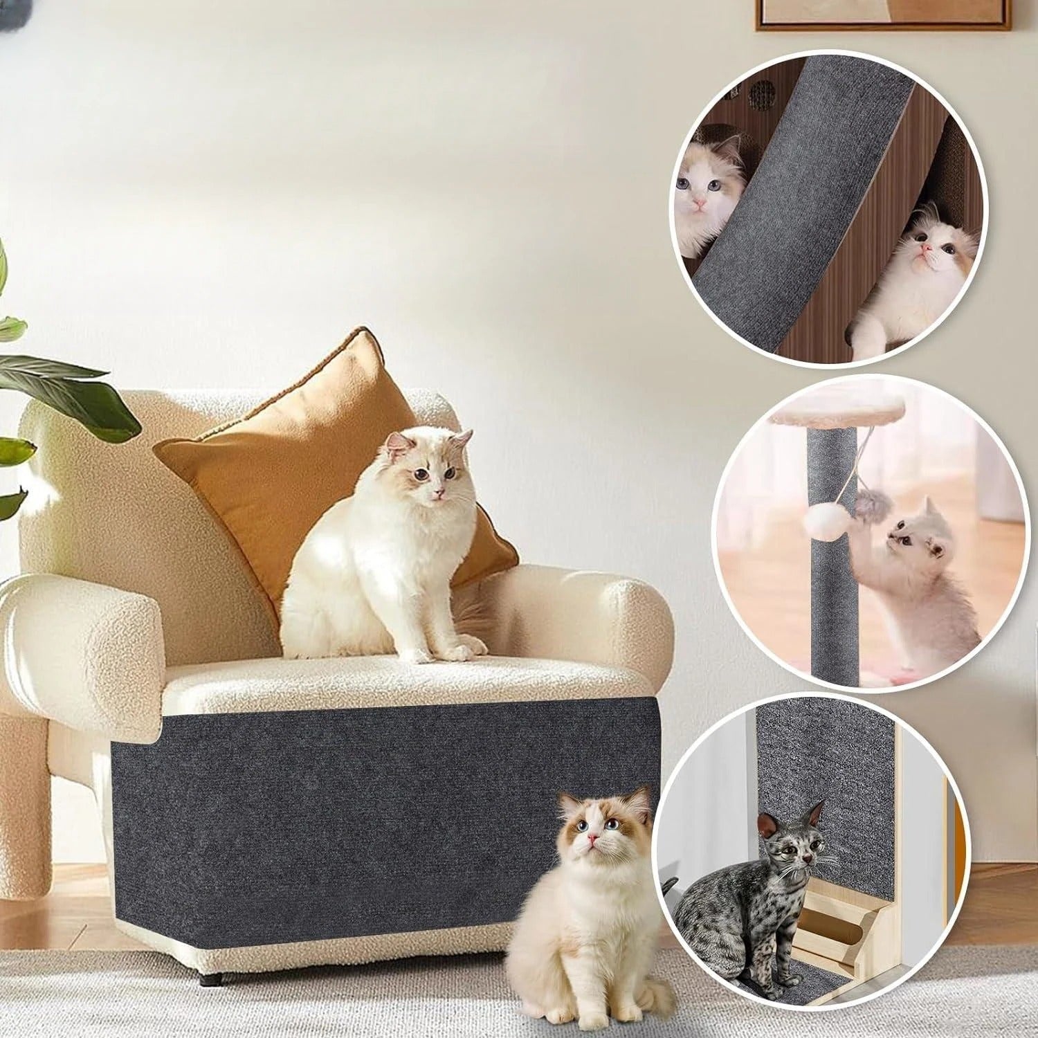 Cat Furniture Scratch Protection Panels Universal Fit Panels