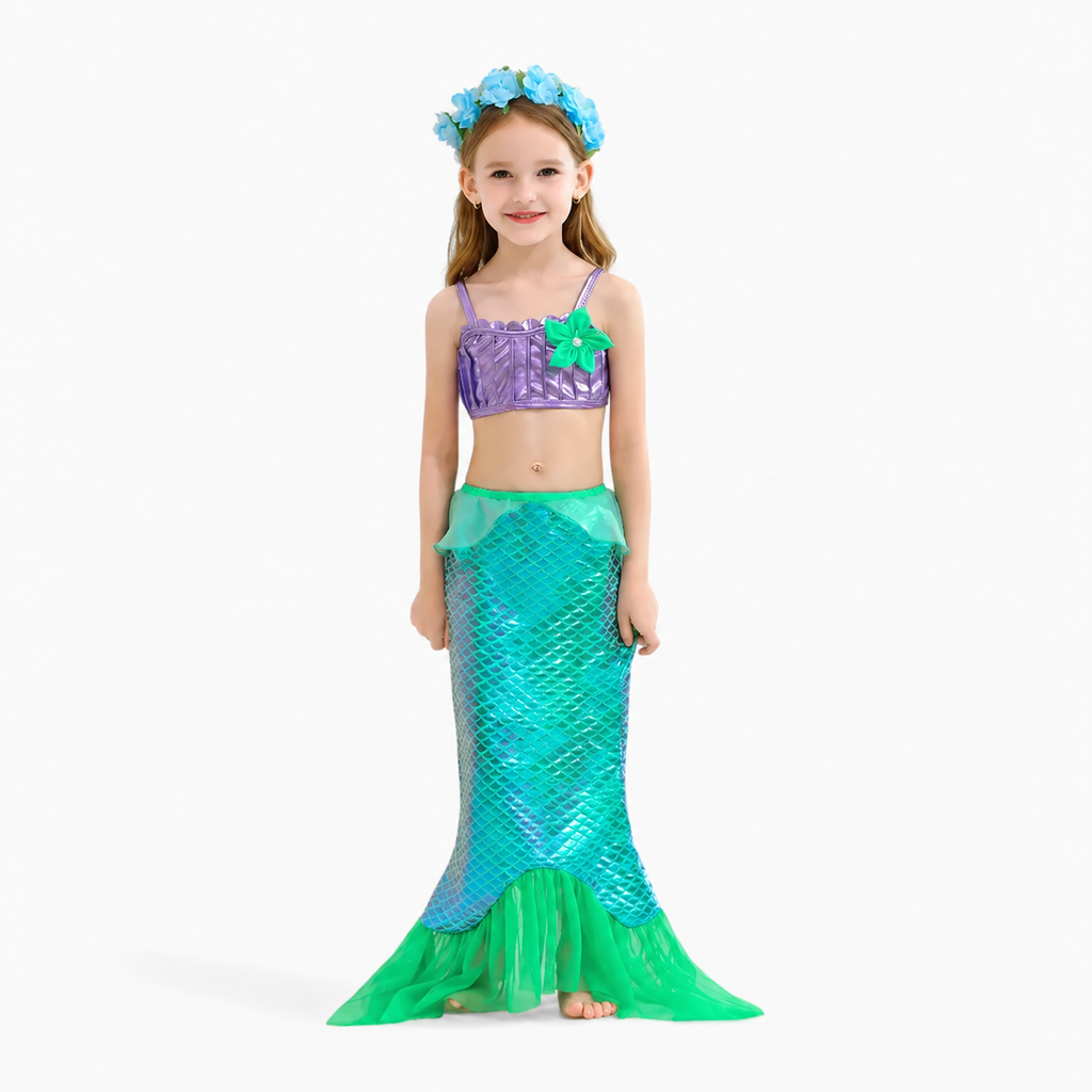 Kids Mermaid Costume Set - Image 2