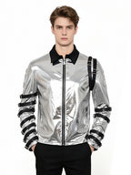 Metallic Silver Costume Jacket