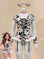Women Milk Cow Cosplay Costume - Image 6